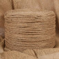 Corde de jute 50 m de long 6 mm d épaisseur