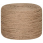 Corde de jute 50 m de long 6 mm d épaisseur