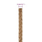 Corde de jute 50 m de long 6 mm d épaisseur