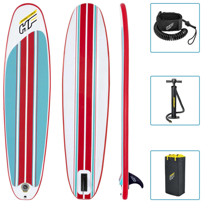 Bestway SUP gonflable Hydro Force Compact Surf 8 243x57x7 cm