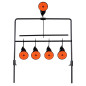 Cible de tir avec réinitialisation automatique et 4+1 cibles