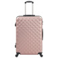 Valise rigide 3 pcs Doré rose ABS