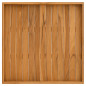 Plateau de service 70x70 cm Bois de teck massif