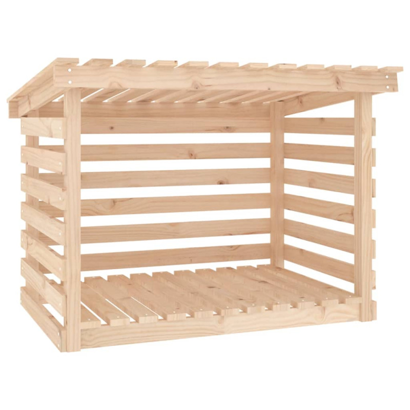 Support pour bois de chauffage 108x73x79 cm Bois de pin