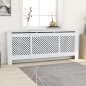 Cache radiateur MDF Blanc 205 cm