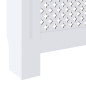 Cache radiateur MDF Blanc 205 cm