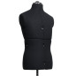 Mannequin de couture ajustable pour homme Noir Taille 37 45