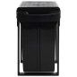 Poubelle amovible de cuisine fermeture en douceur 36 L