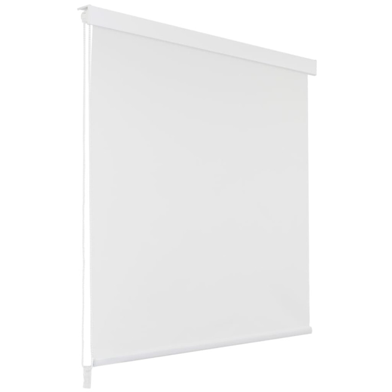 Store roulant de douche 160x240 cm Blanc