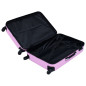 Ensemble de valises rigides 3 pcs Rose ABS