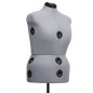 Mannequin de robe ajustable pour femme Gris L Taille 44 50