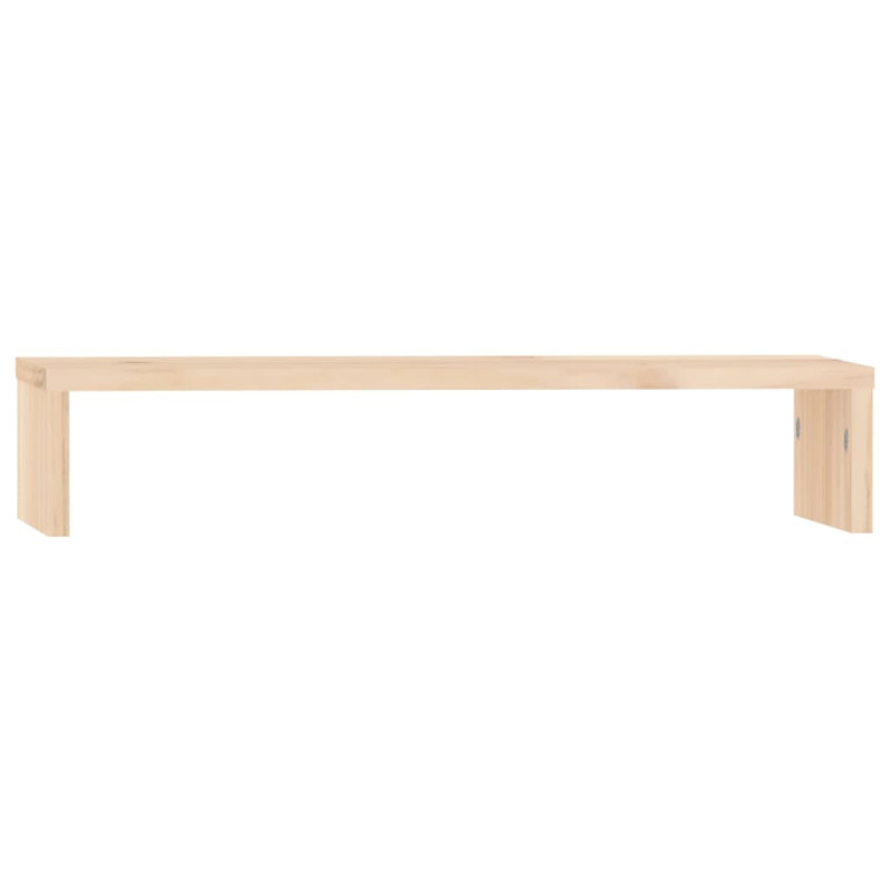 Support pour moniteur 50x27x10 cm Bois de pin solide