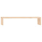 Support pour moniteur 50x27x10 cm Bois de pin solide