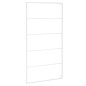 Porte serviette Blanc 60x10x116 cm Acier