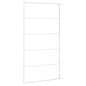 Porte serviette Blanc 60x10x116 cm Acier