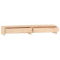 Support pour moniteur 100x27x15 cm Bois de pin solide