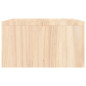 Support pour moniteur 100x27x15 cm Bois de pin solide