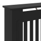 Cache radiateur MDF Noir 78 cm