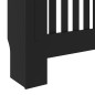 Cache radiateur MDF Noir 78 cm