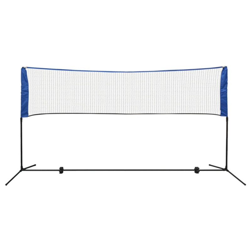 Filet de badminton avec volants 300 x 155 cm