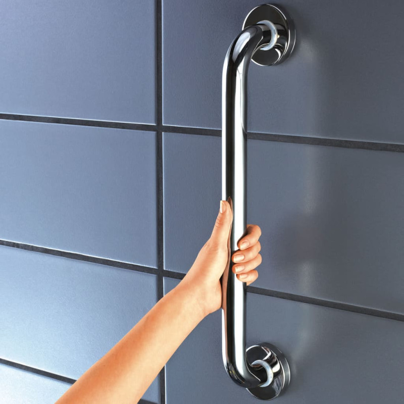 RIDDER Barre d appui de sécurité 60 cm Inox chromé A00160001