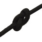 Corde de travail Noir 3 mm 25 m Polyester