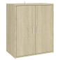 Armoire à chaussures Chêne sonoma 60x35x70 cm Bois d’ingénierie