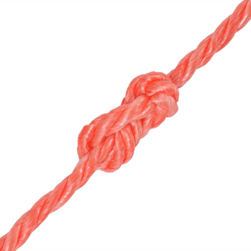 Corde torsadée Polypropylène 12 mm 250 m Orange