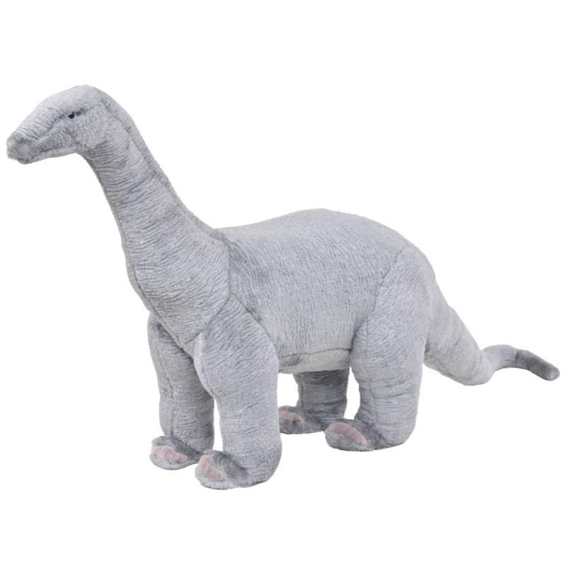 Jouet en peluche Dinosaure Brachiosaurus Gris XXL