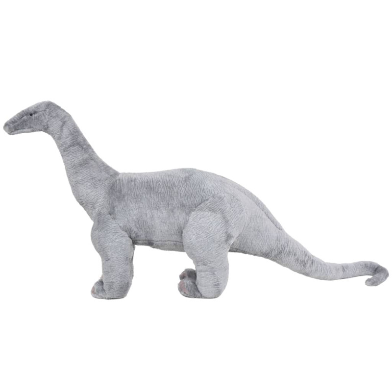 Jouet en peluche Dinosaure Brachiosaurus Gris XXL