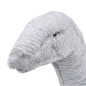 Jouet en peluche Dinosaure Brachiosaurus Gris XXL