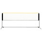 Filet de badminton réglable 400x103x94 158 cm Métal 