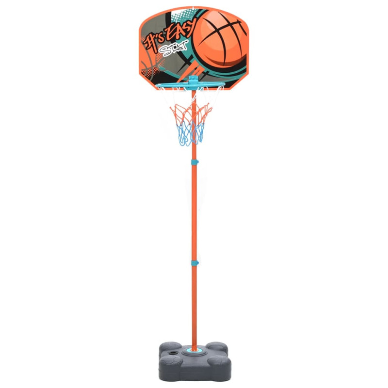 Ensemble de jeu de basket ball portable réglable 109 141 cm