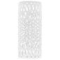 Porte parapluie Feuilles Acier Blanc 