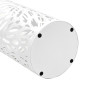 Porte parapluie Feuilles Acier Blanc 