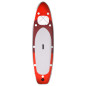 Ensemble de planche SUP gonflable Rouge 300x76x10 cm