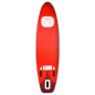 Ensemble de planche SUP gonflable Rouge 300x76x10 cm