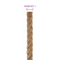 Corde de jute 100 m de long 8 mm d épaisseur