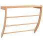 Porte serviette 60x25,5x49 cm Bois massif de noyer