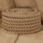 Corde de jute 5 m de long 36 mm d épaisseur