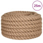 Corde de jute 25 m de long 30 mm d épaisseur