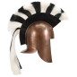 Casque de guerrier grec antique pour GN Cuivre Acier