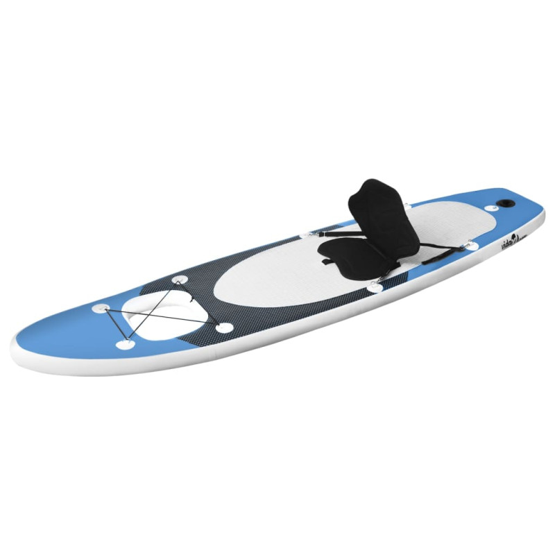 Ensemble de planche SUP gonflable Bleu 360x81x10 cm