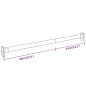 Rails de garde robe télescopiques 2 pcs Argenté 58 100 cm