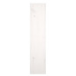 Cache radiateur Blanc 153x19x84 cm Bois massif de pin