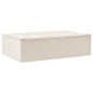 Boîte de rangement Tissu 70x40x18 cm Crème