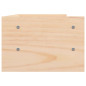 Support pour moniteur 50x24x16 cm Bois de pin solide