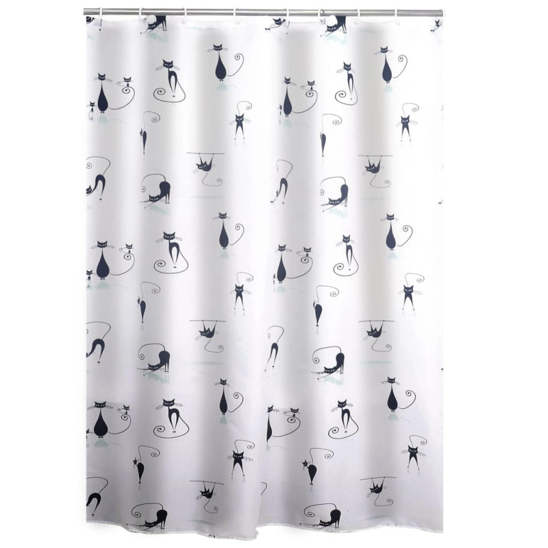 RIDDER Rideau de douche Textile Chats