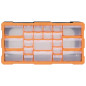 Organisateur multi tiroirs avec 22 tiroirs 49x16x25,5 cm