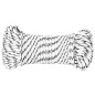 Corde de bateau tressé Blanc 5 mmx500 m Polyester